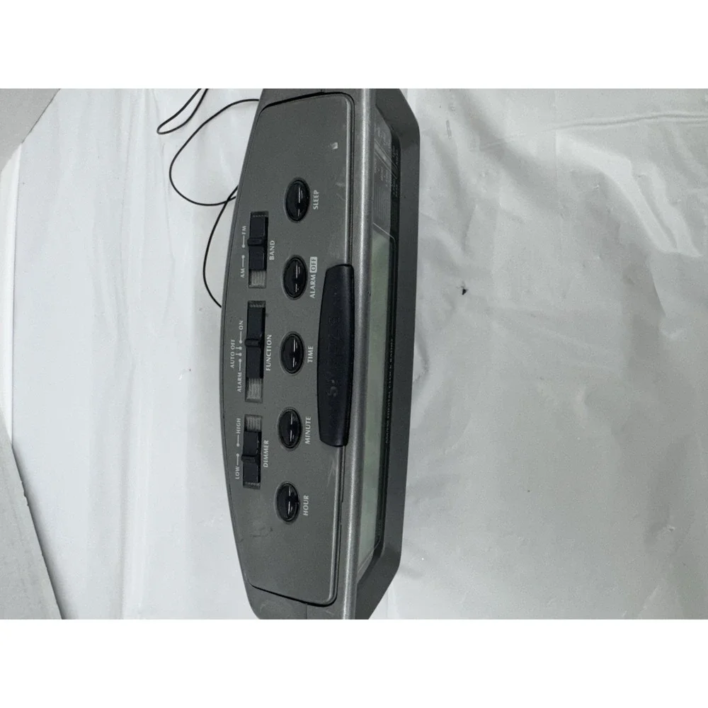 Lenoxx Sound CR-776 AM/FM Digital Clock Radio Alarm‎ Clock Tested Works